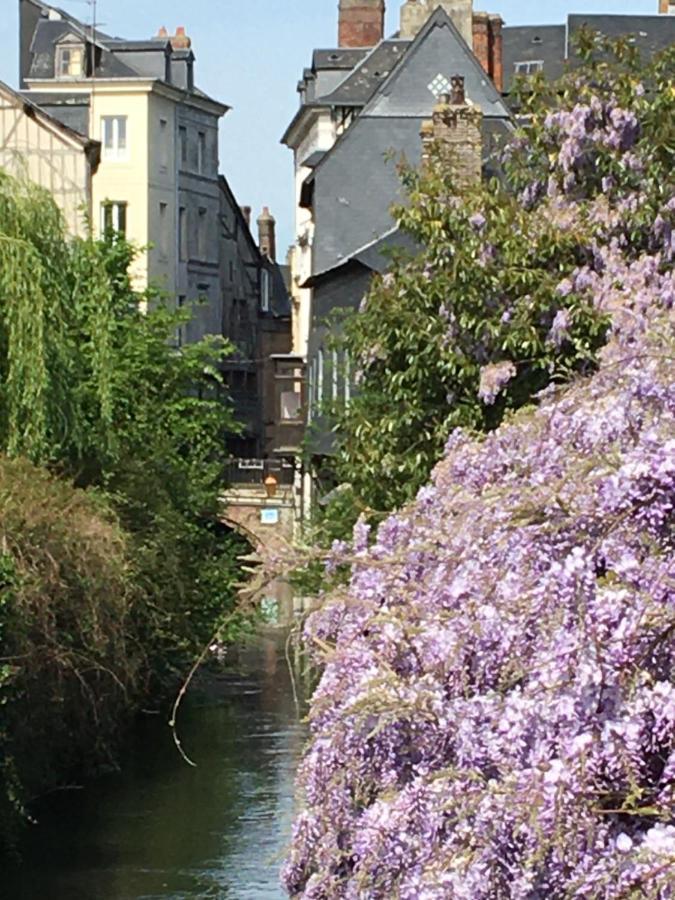 Chambre La Petite Venise Pont-Audemer Exterior foto